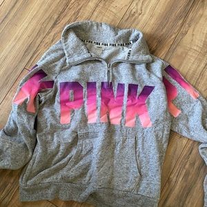 Pink pullover sweater